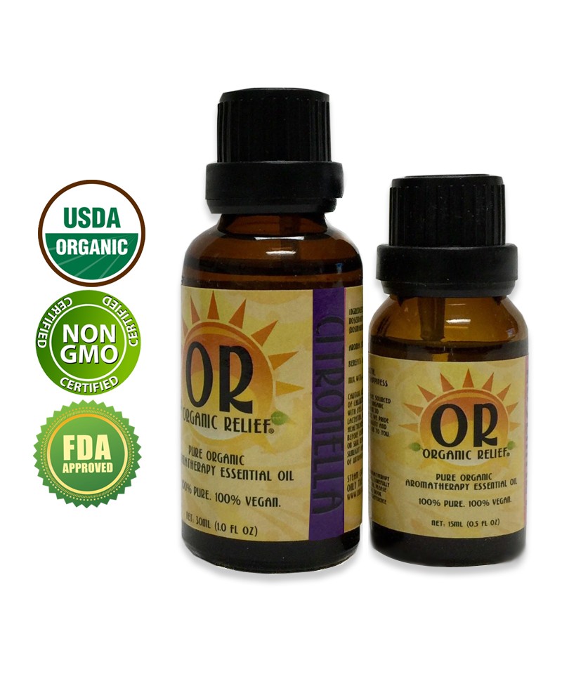 Organic Citronella Essential Oil 30 ml (Sri Lanka)