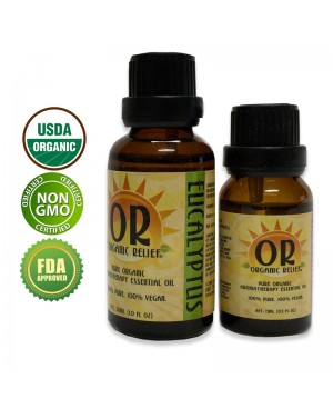 Organic Eucalyptus Essential Oil 15 ml (China)