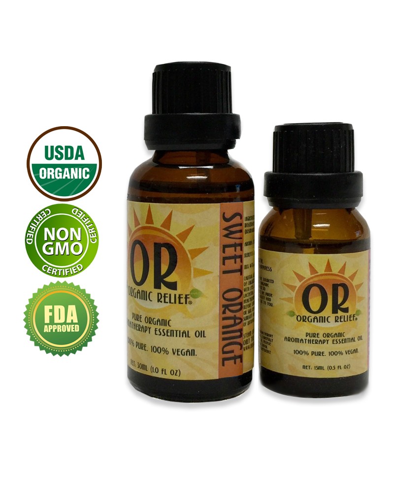 Organic Sweet Orange Essential Oil 30 ml (Brazil)
